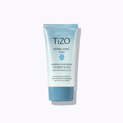 TiZO Ultra Zinc Mineral Sunscreen For Body & Face SPF 40 - Tinted - DermStreet