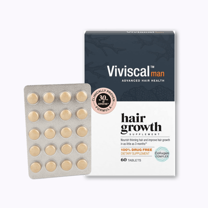 Viviscal Men's Hair Growth Supplements - DermStreet