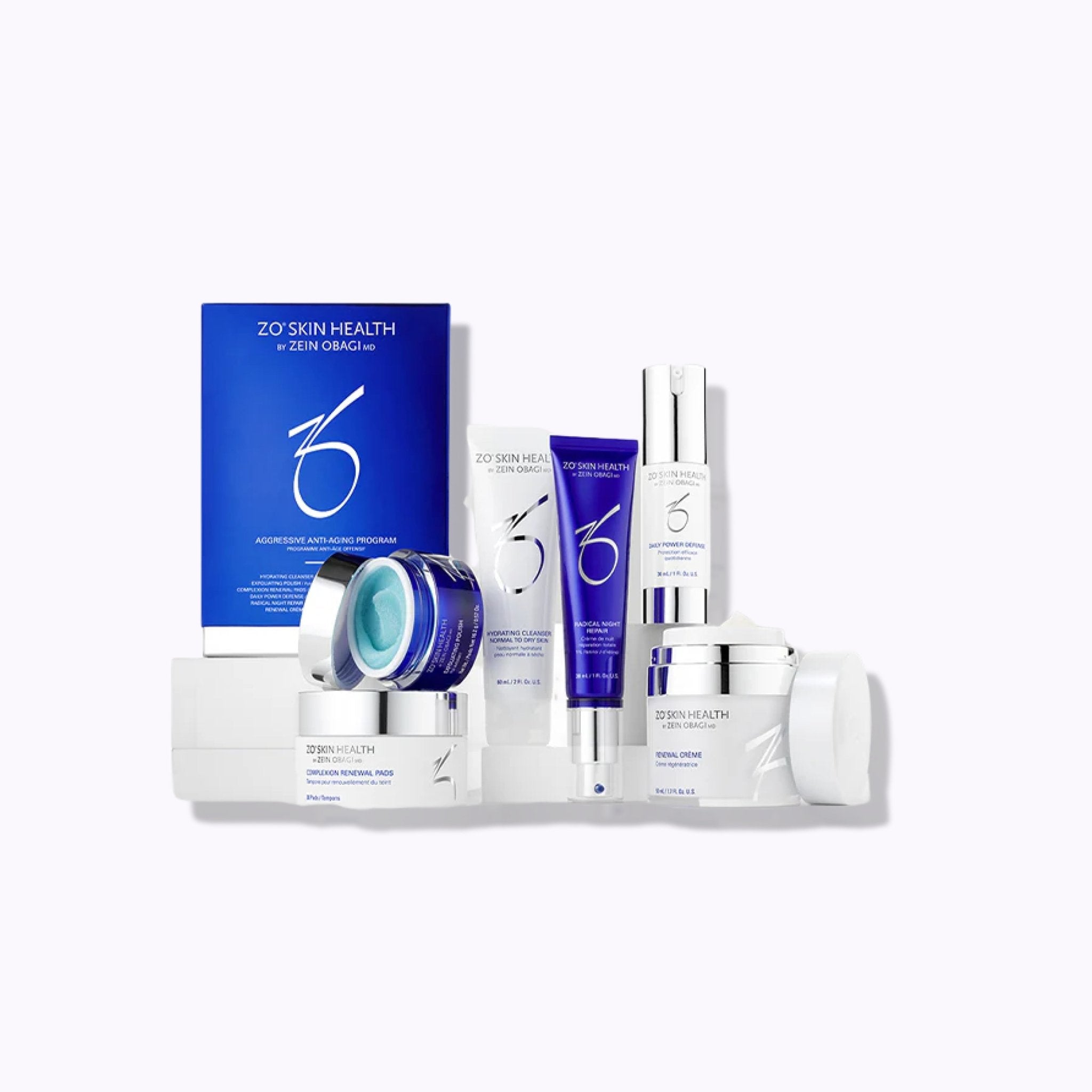 ZO Skin Health Aggressive Anti - Aging Program - DermStreet