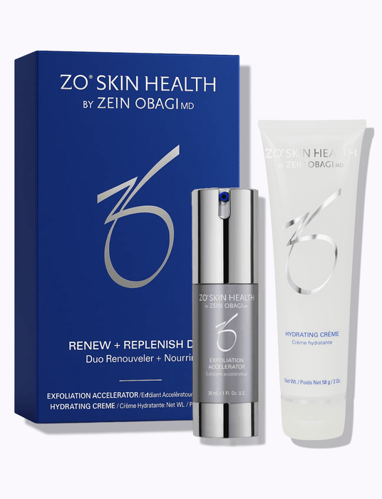 ZO Skin Health Renew + Replenish Duo – DermStreet ZO Skin Health Renew + Replenish Duo – DermStreet