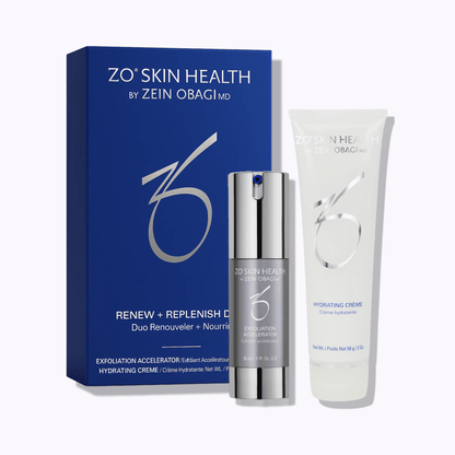 ZO Skin Health Renew + Replenish Duo – DermStreet ZO Skin Health Renew + Replenish Duo – DermStreet