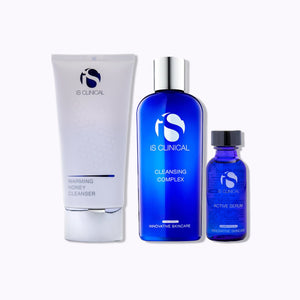 iS Clinical Double Cleanse & Serum Trio