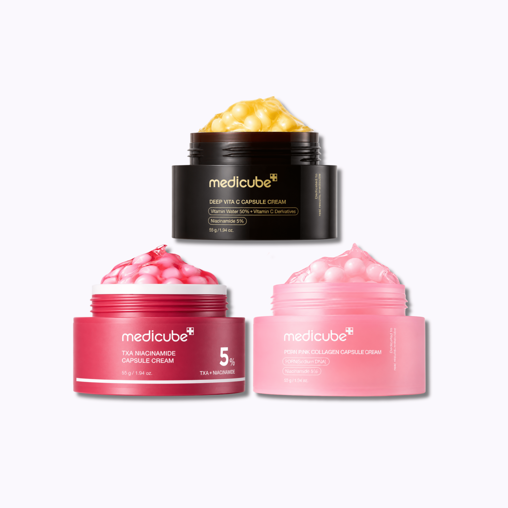 medicube Capsule Cream Trio - DermStreet