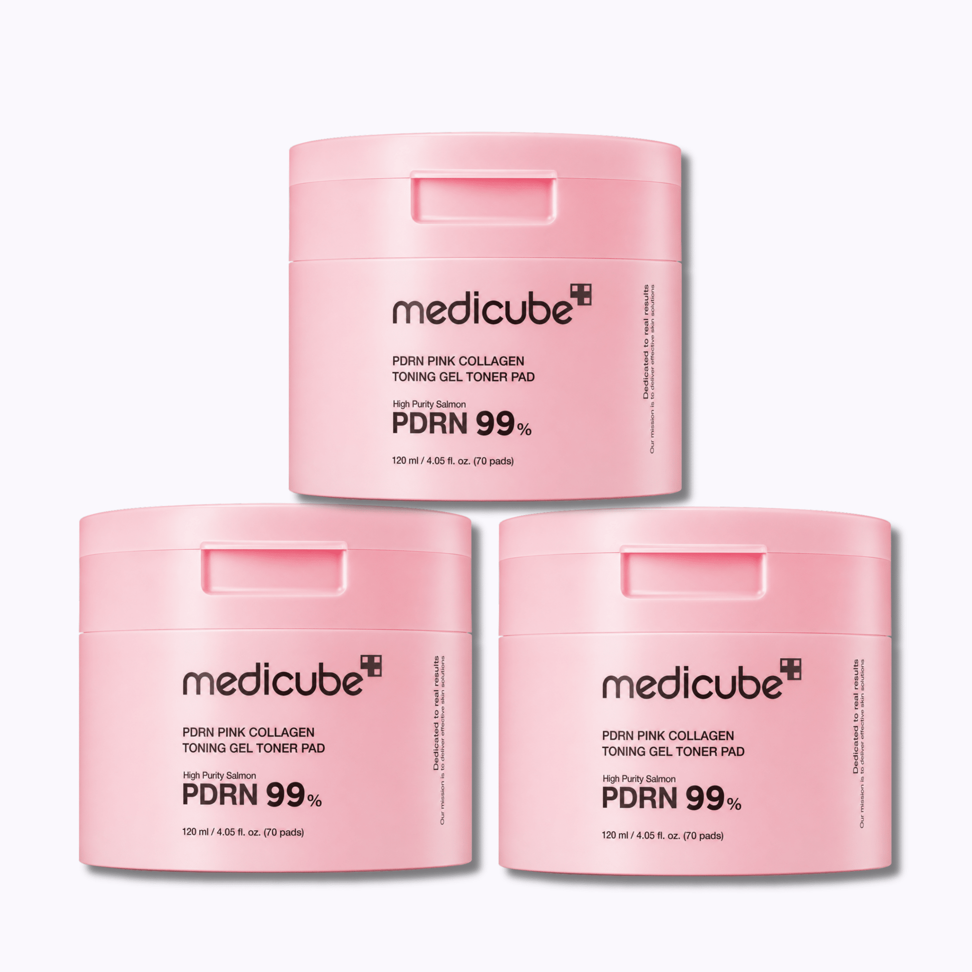 medicube PDRN Pink Collagen Toning Gel Toner Pad - DermStreet