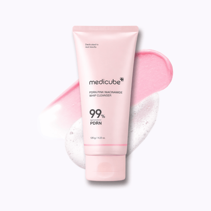 medicube PDRN Pink Niacineamide Whip Cleanser - DermStreet