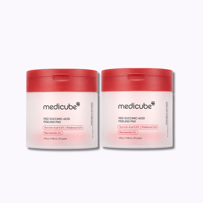 medicube Red Succinic Acid Peeling Pad - DermStreet