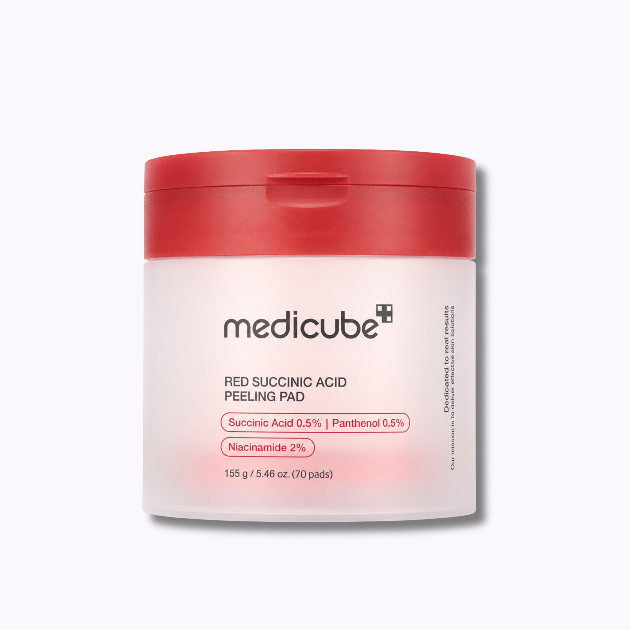 medicube Red Succinic Acid Peeling Pad - DermStreet