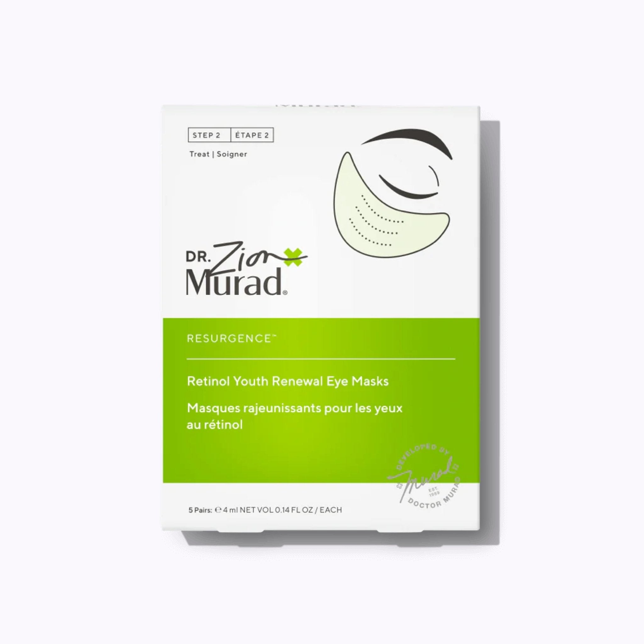 Murad Retinol Youth Renewal Eye Masks - DermStreet
